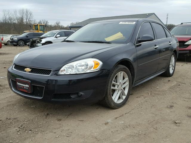 2G1WC5E39G1121375 - 2016 CHEVROLET IMPALA LIM BLACK photo 2