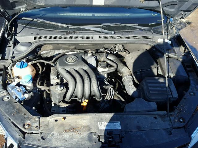 3VW2K7AJ3BM051170 - 2011 VOLKSWAGEN JETTA BASE შავი ფოტო 7