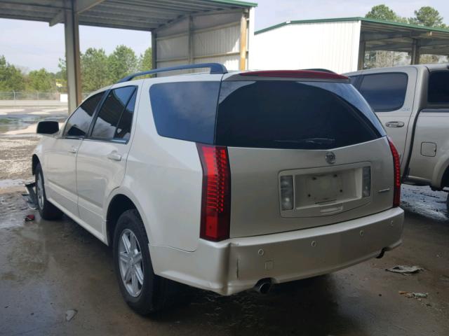 1GYDE637540135019 - 2004 CADILLAC SRX WHITE photo 3