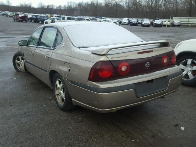 2G1WH52K839352535 - 2003 CHEVROLET IMPALA LS BEIGE photo 3