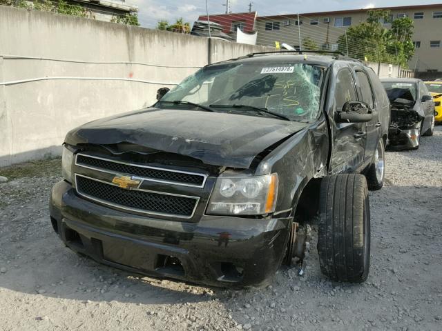 1GNFC13J97R210198 - 2007 CHEVROLET TAHOE C150 BLACK photo 2