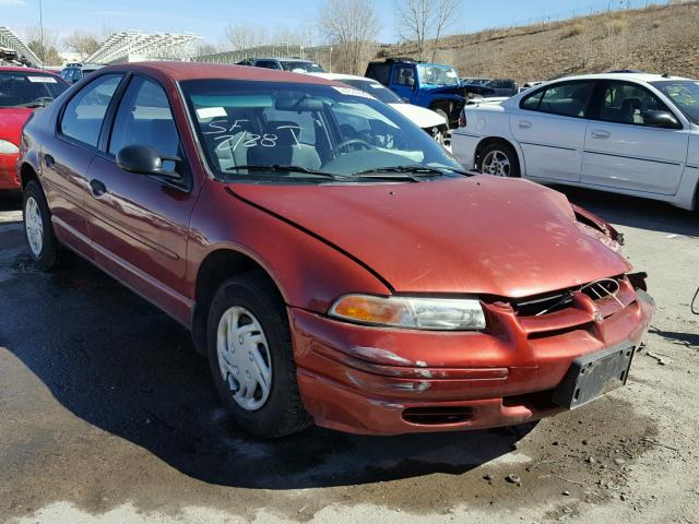 1B3EJ46X6TN253718 - 1996 DODGE STRATUS RED photo 1