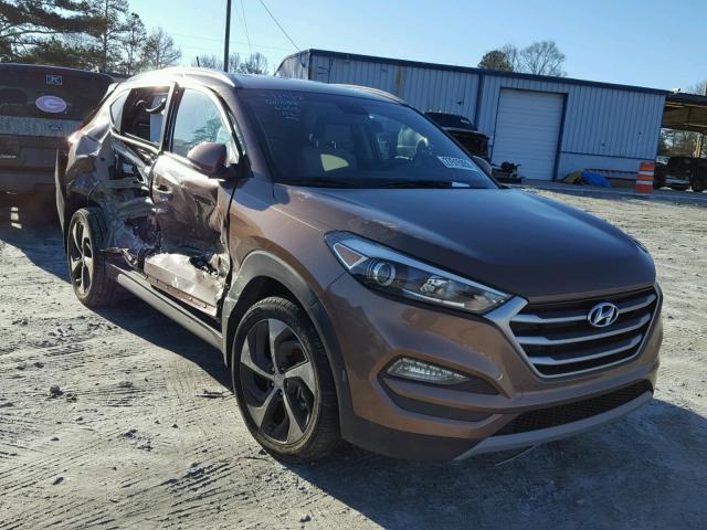 KM8J33A29HU456253 - 2017 HYUNDAI TUCSON LIM BROWN photo 1