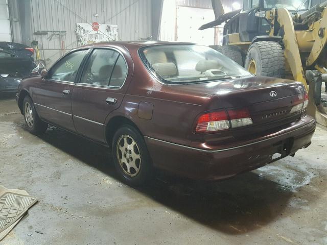 JNKCA21A7WT627913 - 1998 INFINITI I30 BURGUNDY photo 3