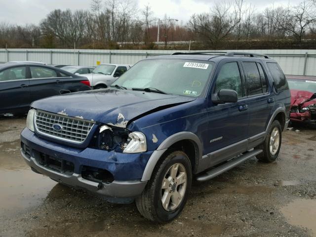 1FMZU73K44ZA56747 - 2004 FORD EXPLORER X BLUE photo 2