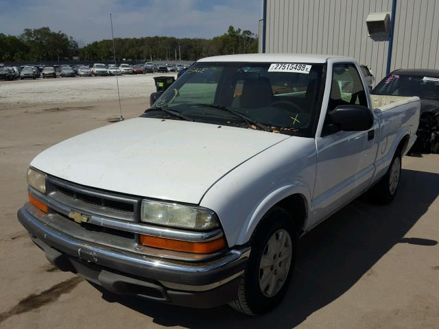 1GCCS145028147331 - 2002 CHEVROLET S TRUCK S1 WHITE photo 2