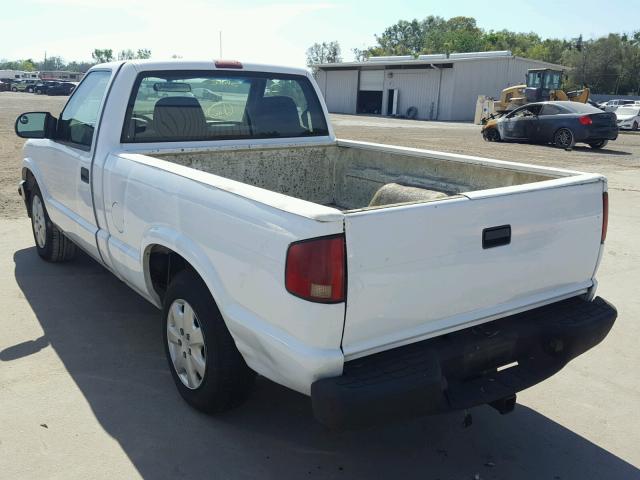 1GCCS145028147331 - 2002 CHEVROLET S TRUCK S1 WHITE photo 3