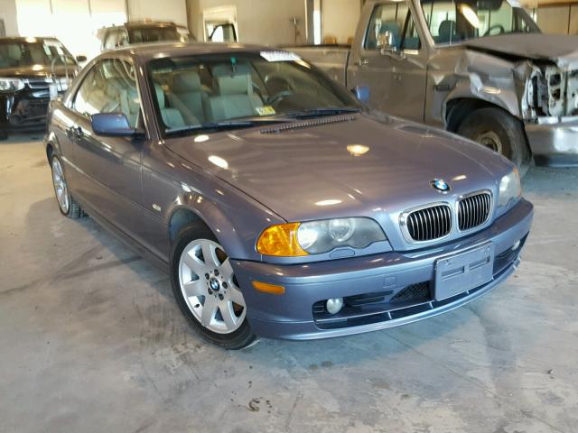 WBABS33482PG84762 - 2002 BMW 325 CI BLUE photo 1