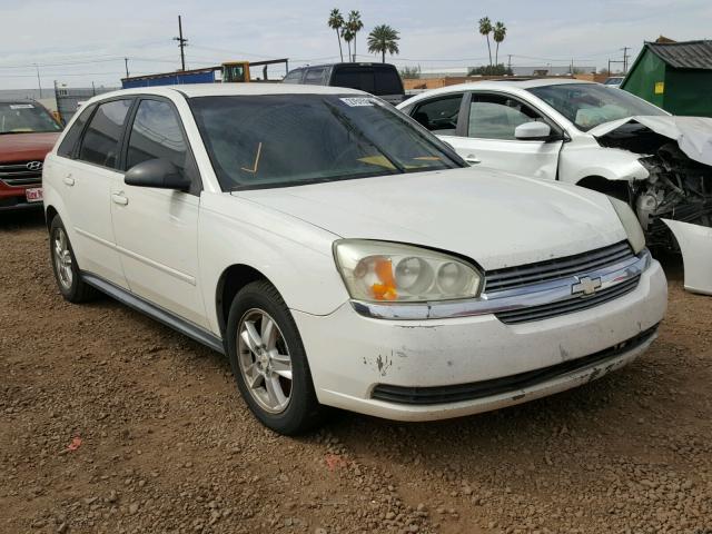 1G1ZT62885F302749 - 2005 CHEVROLET MALIBU MAX WHITE photo 1