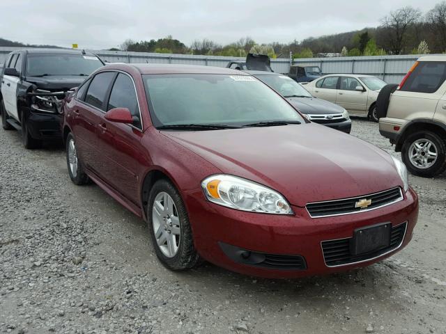 2G1WC57MX91188303 - 2009 CHEVROLET IMPALA 2LT MAROON photo 1