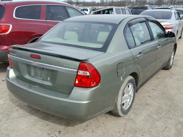 1G1ZT54874F186241 - 2004 CHEVROLET MALIBU LS GREEN photo 4