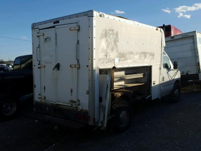 1FDSE35L42HB74183 - 2002 FORD ECONOLINE WHITE photo 4