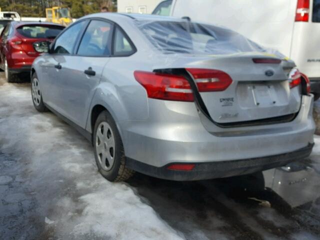 1FADP3E29FL285366 - 2015 FORD FOCUS S SILVER photo 3