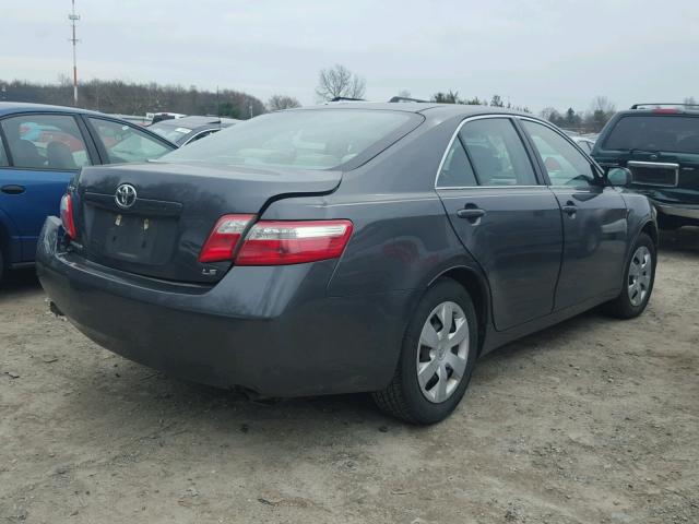 4T1BE46K09U396586 - 2009 TOYOTA CAMRY BASE GRAY photo 4