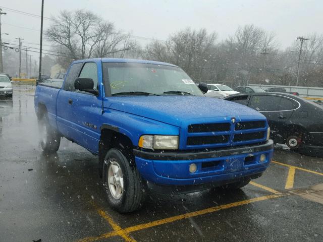 3B7HF12Z5WM227824 - 1998 DODGE RAM 1500 BLUE photo 1