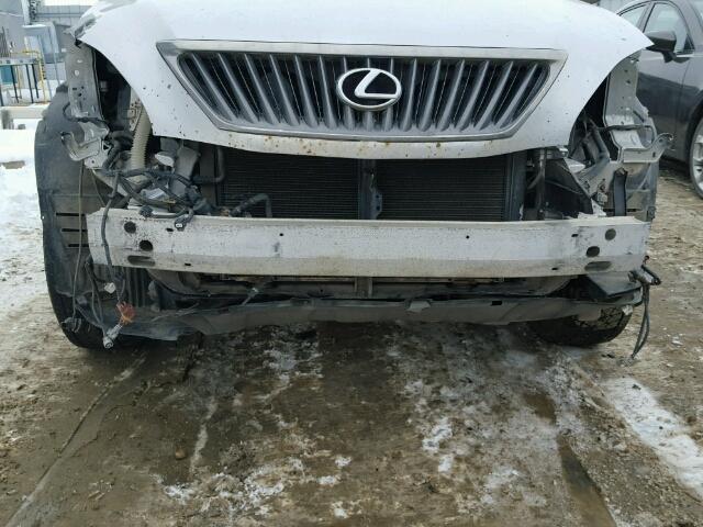 JTJHK31U192060853 - 2009 LEXUS RX 350 SILVER photo 9