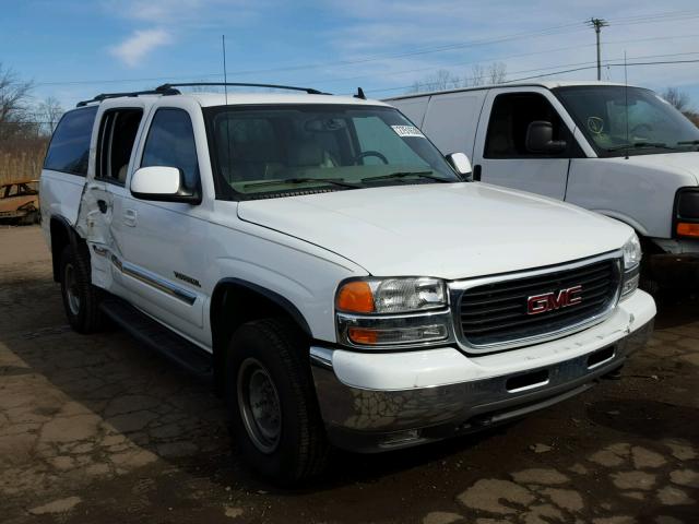 3GKGK26G26G130203 - 2006 GMC YUKON XL K WHITE photo 1