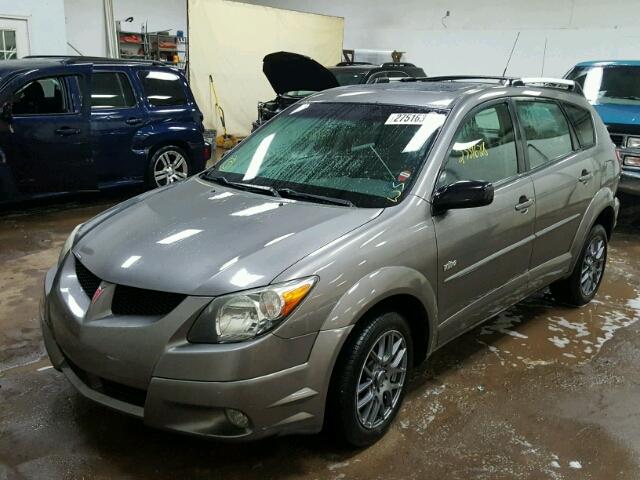 5Y2SM62853Z461701 - 2003 PONTIAC VIBE GRAY photo 2