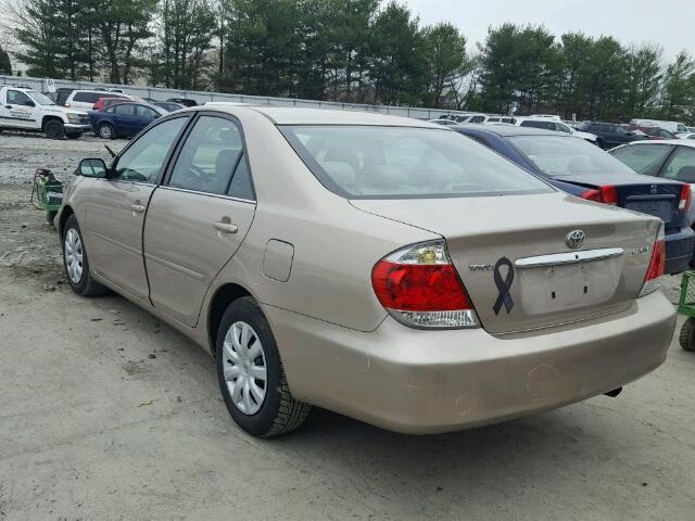 4T1BE32K25U037573 - 2005 TOYOTA CAMRY LE TAN photo 3