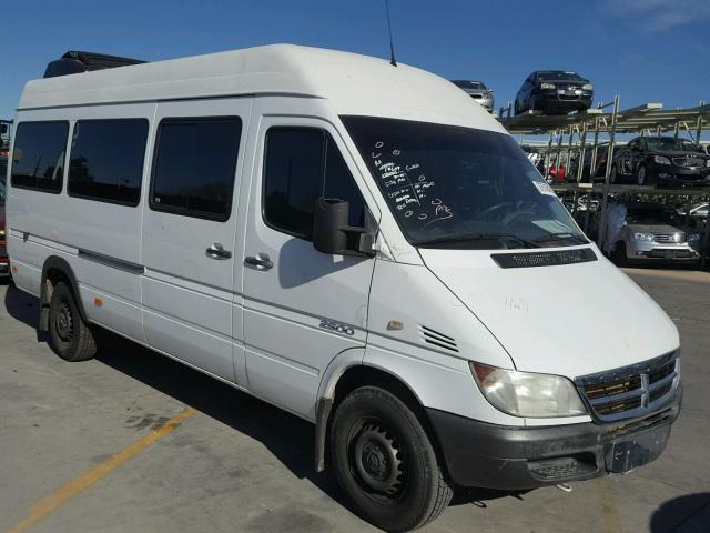 WD8PD744065941067 - 2006 DODGE SPRINTER 2 WHITE photo 1