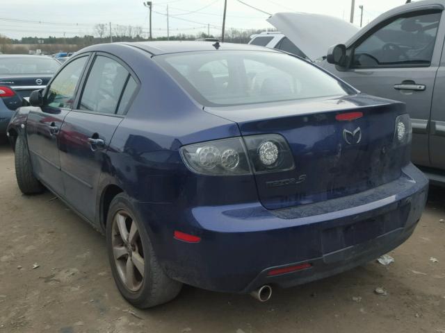 JM1BK12F251272643 - 2005 MAZDA 3 I BLUE photo 3