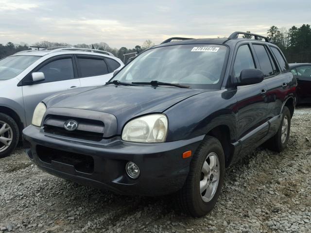 KM8SC13E45U984309 - 2005 HYUNDAI SANTA FE G BLUE photo 2