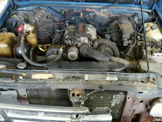 1GNCS13W0R0124982 - 1994 CHEVROLET BLAZER S10 BLUE photo 7