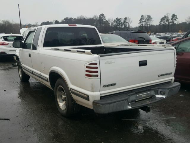 1GCCS19W318221471 - 2001 CHEVROLET S TRUCK S1 WHITE photo 3