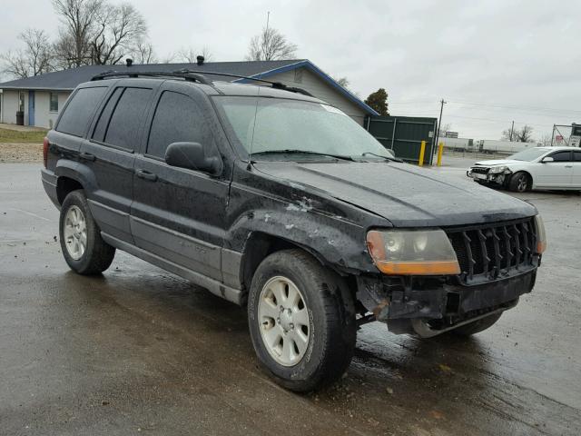 1J4GW48S91C709644 - 2001 JEEP GRAND CHER BLACK photo 1