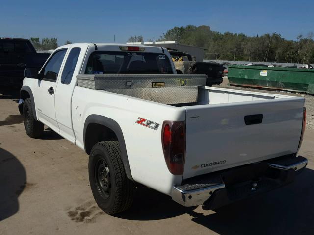 1GCDT196058176559 - 2005 CHEVROLET COLORADO WHITE photo 3