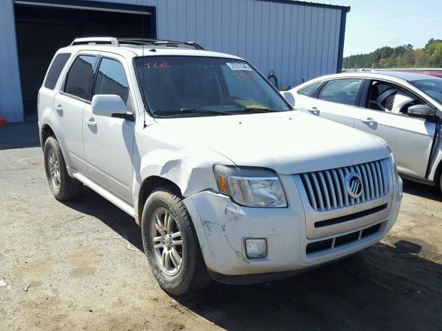 4M2CN8H73AKJ01242 - 2010 MERCURY MARINER PR WHITE photo 1