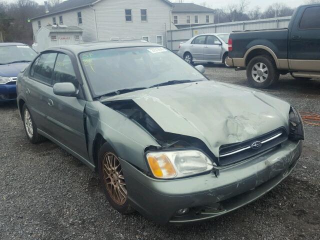 4S3BE635X37203431 - 2003 SUBARU LEGACY L GREEN photo 1