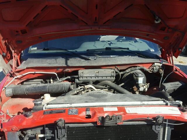 1B7HF16Z5TS620977 - 1996 DODGE RAM 1500 RED photo 7