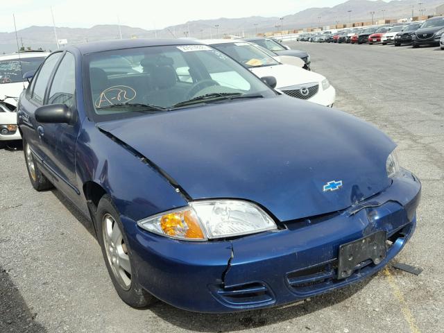 1G1JF52T417199742 - 2001 CHEVROLET CAVALIER L BLUE photo 1