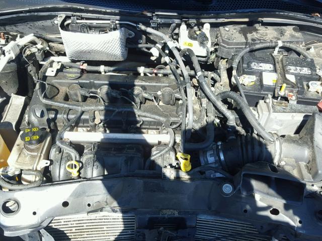 1FAHP35NX9W161976 - 2009 FORD FOCUS SE BLACK photo 7