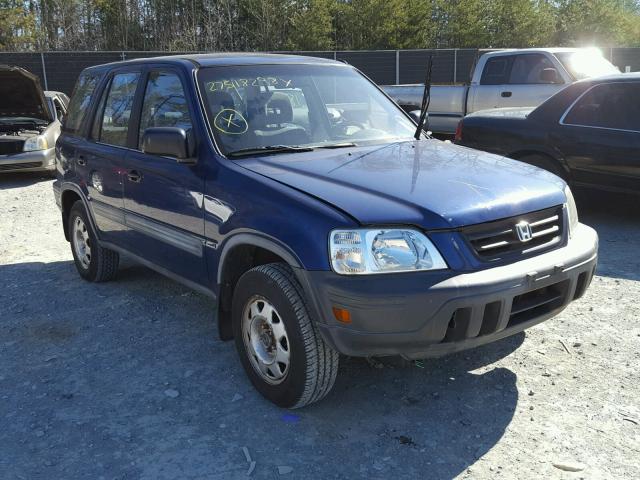 JHLRD1847VC011532 - 1997 HONDA CR-V LX BLUE photo 1