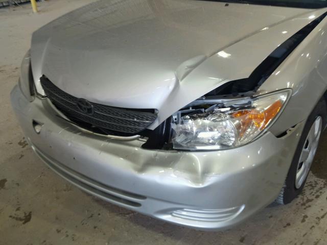 4T1BE32K54U914085 - 2004 TOYOTA CAMRY LE SILVER photo 9