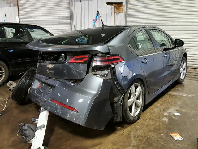 1G1RA6E4XDU131768 - 2013 CHEVROLET VOLT CHARCOAL photo 4