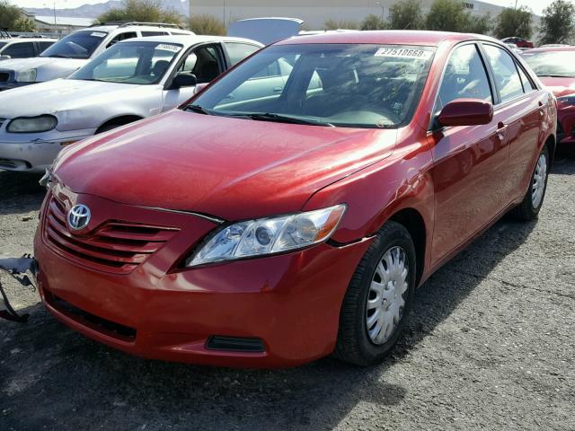 JTNBK46K673031213 - 2007 TOYOTA CAMRY NEW RED photo 2