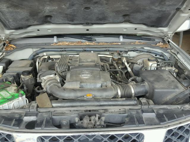 5N1AR18U55C761888 - 2005 NISSAN PATHFINDER SILVER photo 7