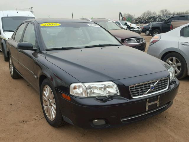 YV1TH592561446732 - 2006 VOLVO S80 2.5T BLACK photo 1