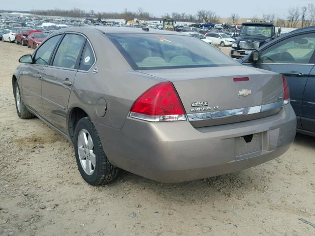 2G1WT58K679206176 - 2007 CHEVROLET IMPALA LT GOLD photo 3