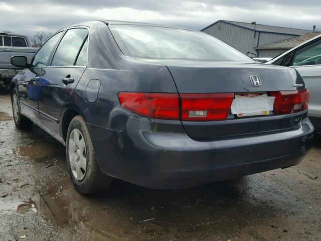 1HGCM56405A037965 - 2005 HONDA ACCORD LX GRAY photo 3