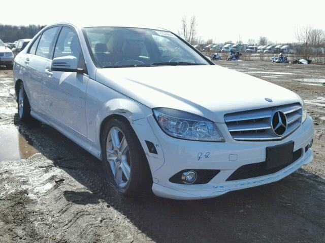 WDDGF8BB6AF450766 - 2010 MERCEDES-BENZ C 300 4MAT WHITE photo 1