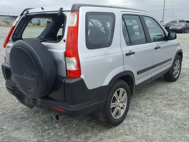 SHSRD78595U307236 - 2005 HONDA CR-V LX SILVER photo 4