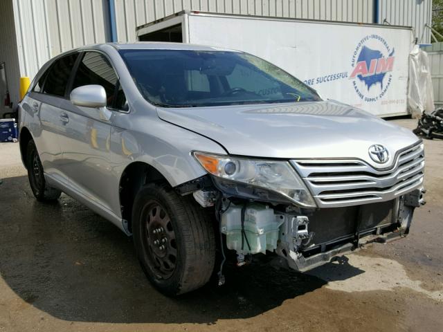 4T3ZE11A69U017139 - 2009 TOYOTA VENZA BASE SILVER photo 1