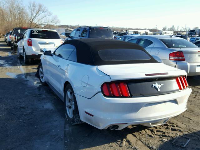 1FATP8EM1G5323835 - 2016 FORD MUSTANG WHITE photo 3