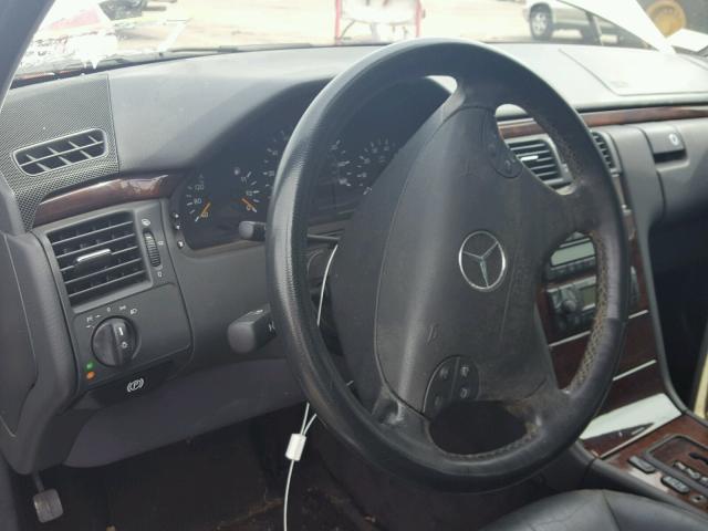 WDBJF65J1YB117723 - 2000 MERCEDES-BENZ E 320 GRAY photo 9