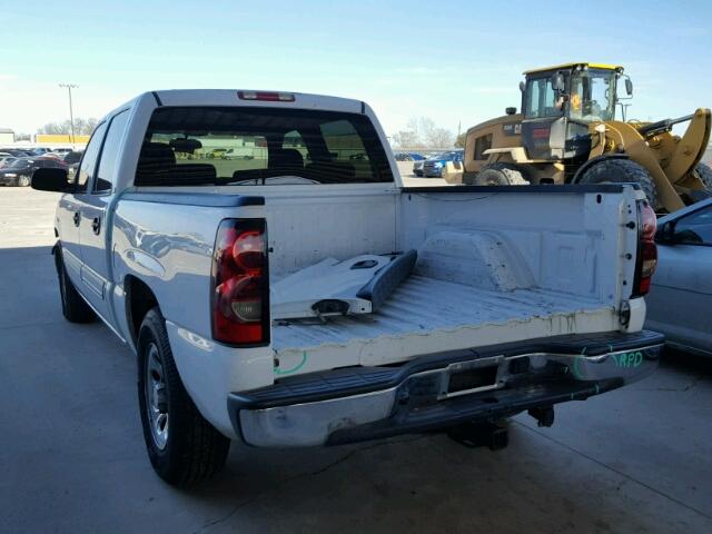 2GCEC13V261332982 - 2006 CHEVROLET SILVERADO WHITE photo 3