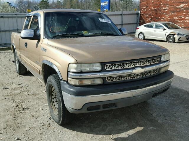 1GCEK19T1YZ243228 - 2000 CHEVROLET SILVERADO TAN photo 1